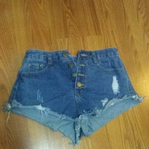 Jean shorts